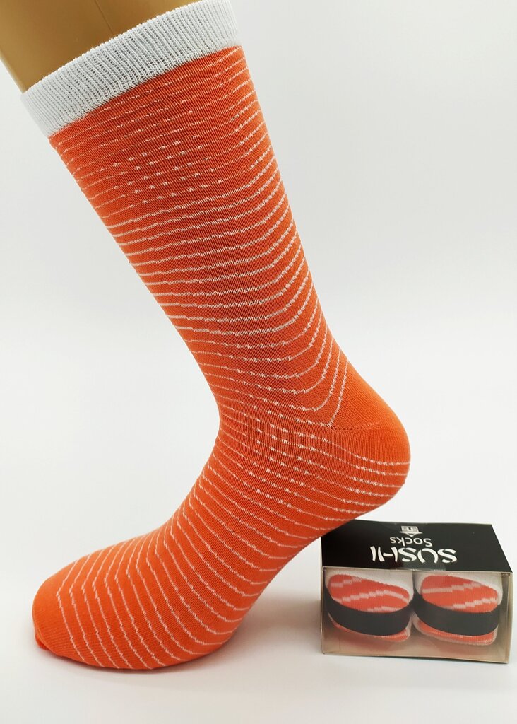 Unisex sokid kinkekarbis Sushi socks hind ja info | Meeste sokid | kaup24.ee