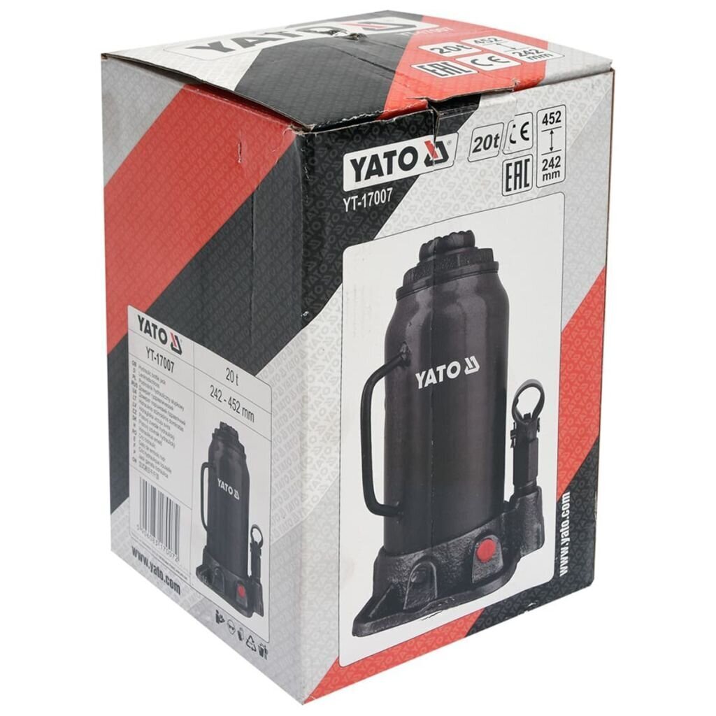 YATO hüdrauliline tungraud 20 tonni YT-17007 hind ja info | Lisaseadmed | kaup24.ee