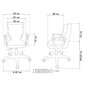 Good Chair ergonoomiline kontoritool "NORM", must, BA-B-6-B-C-FC01-B hind ja info | Kontoritoolid | kaup24.ee