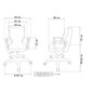 Good Chair ergonoomiline kontoritool "NORM" tumehall BA-B-6-B-C-FC33-B цена и информация | Kontoritoolid | kaup24.ee