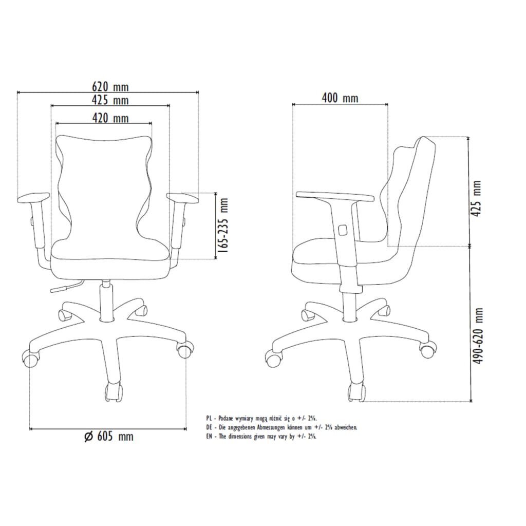 Good Chair ergonoomiline kontoritool "UNI", tumehall BA-C-6-B-C-DC17-B цена и информация | Kontoritoolid | kaup24.ee