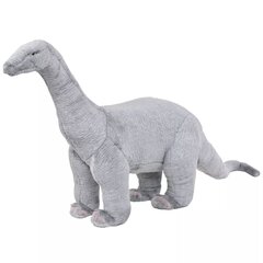 vidaXL seisev brahhiosaurus, plüüs, hall XXL цена и информация | Мягкие игрушки | kaup24.ee