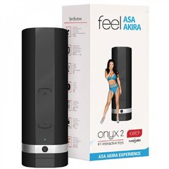 Мастурбатор KIIROO - ONYX+ TELEDILDONIC MASTURBATOR ASA AKIRA EXPERIENCE цена и информация | Куклы / Мастурбаторы | kaup24.ee