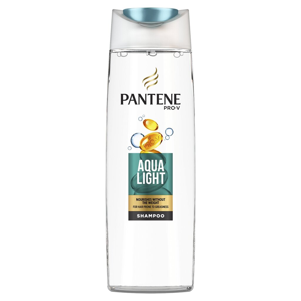 Šampoon rasustele juustele Pantene Fine Aqua Light 400 ml hind ja info | Šampoonid | kaup24.ee