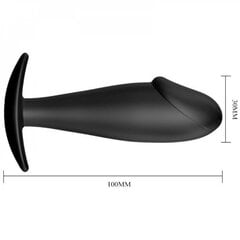 Силиконовая анальная пробка PRETTY LOVE SILICONE ANAL PLUG PENIS DESIGN цена и информация | Анальные игрушки | kaup24.ee