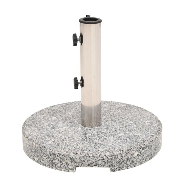 vidaXL ümar päevavarju alus, graniidist, 22 kg hind