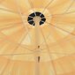 vidaXL päikesevari naturaalne 240 cm, Hawaii stiilis hind ja info | Päikesevarjud, markiisid ja alused | kaup24.ee