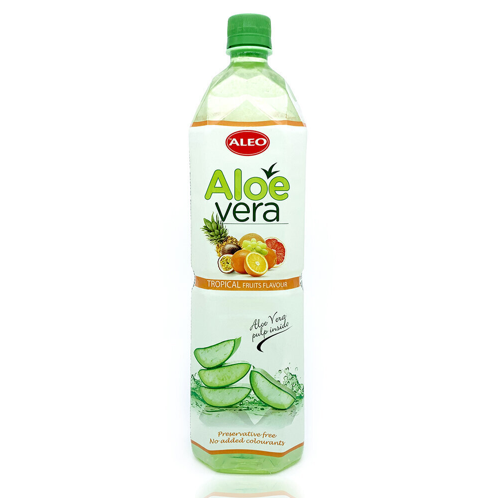 Aloe Vera jook ALEO Tropical Fruits, 1.5 L hind ja info | Karastusjoogid | kaup24.ee