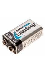 Батарейки ENERGIZER MAX PLUS 9V 6LR61 Alkaline цена и информация | Батерейки | kaup24.ee