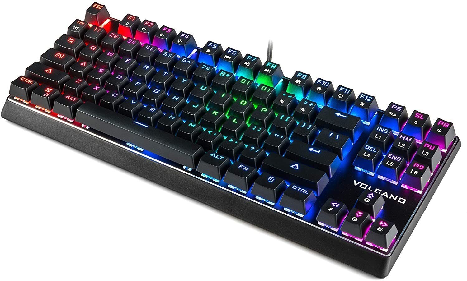 Modecom Volcano Lanparty RGB BTK-MC-LANPARTY-U-BT-RGB hind ja info | Klaviatuurid | kaup24.ee