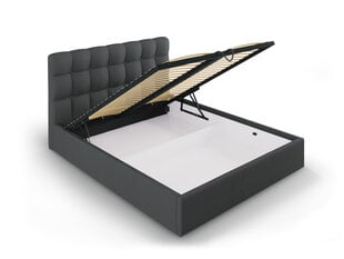 Кровать Mazzini Beds Nerin 5, 160x200 см, темно-серая цена и информация | Кровати | kaup24.ee