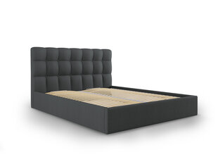 Кровать Mazzini Beds Nerin 5, 160x200 см, темно-серая цена и информация | Кровати | kaup24.ee