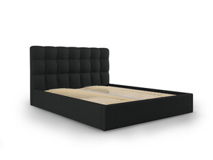 Кровать Mazzini Beds Nerin 6, 160x200 см, черная цена и информация | Кровати | kaup24.ee