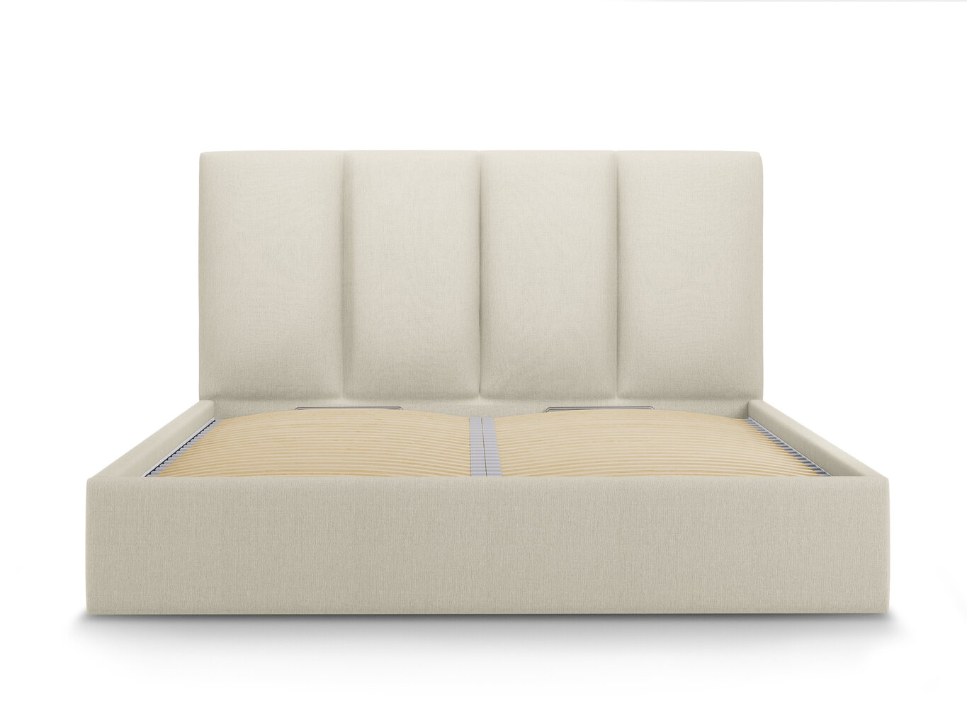 Voodi Mazzini Beds Juniper 1, 160x200cm, beež hind ja info | Voodid | kaup24.ee