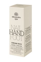 alessandro SPA HAND Cream Rich - rikkalik noorendav kätekreem, 75ml hind ja info | Kehakreemid, losjoonid | kaup24.ee