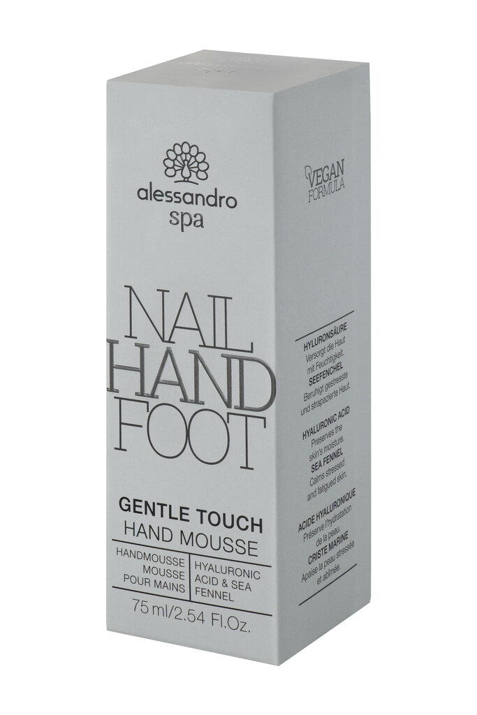 alessandro SPA HAND Gentle Touch - niisutav ja toitev suflee-kreem, 75ml hind ja info | Kehakreemid, kehaspreid | kaup24.ee