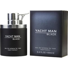 Туалетная вода Myrurgia Yacht Man Black EDT для мужчин 100 мл цена и информация | Мужские духи | kaup24.ee