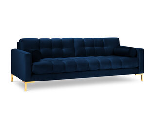 Четырехместный диван Cosmopolitan Design Bali, синий/золотой цена и информация | Диваны | kaup24.ee