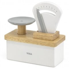 Весы деревянные магазинные Viga цена и информация | Развивающие игрушки и игры | kaup24.ee