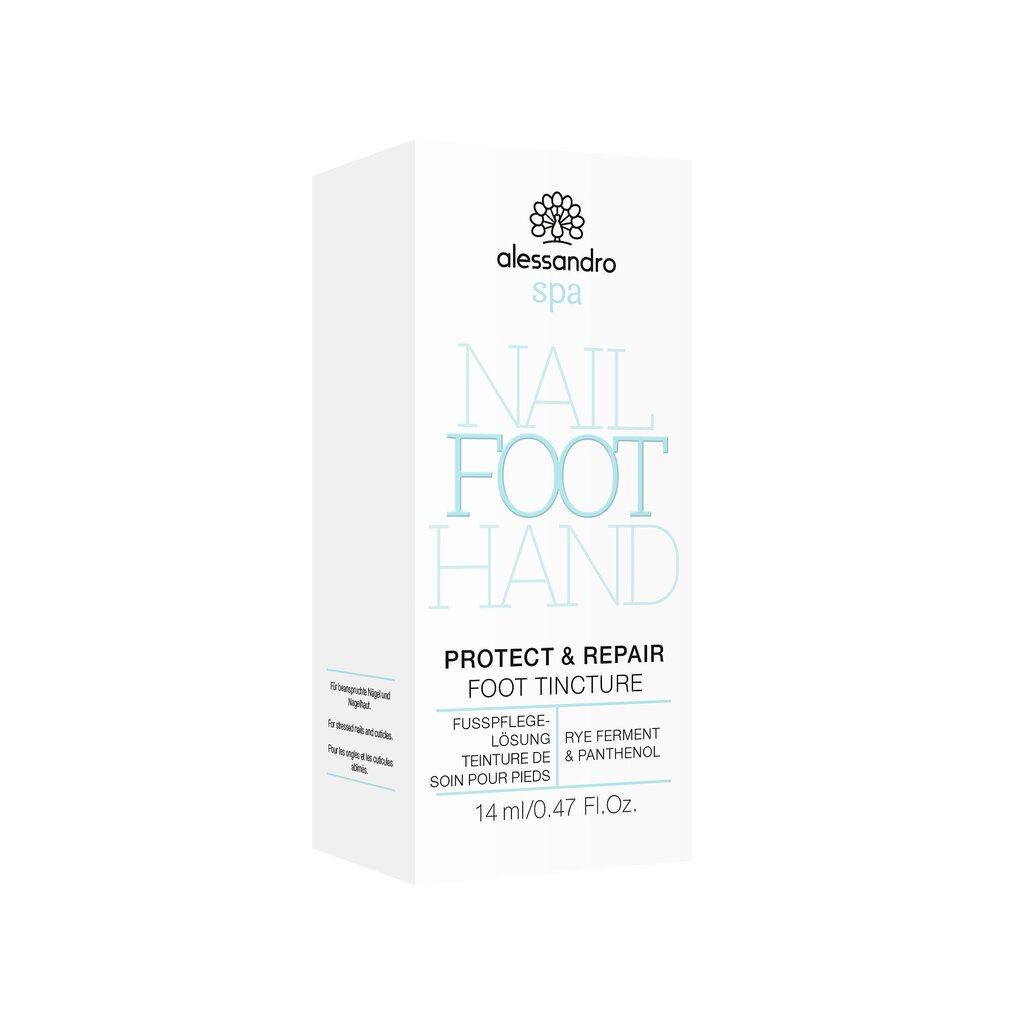 alessandro SPA FOOT Protect & Repair Foot Tincture - tinktuur, 14ml hind ja info | Küünelakid, küünetugevdajad | kaup24.ee