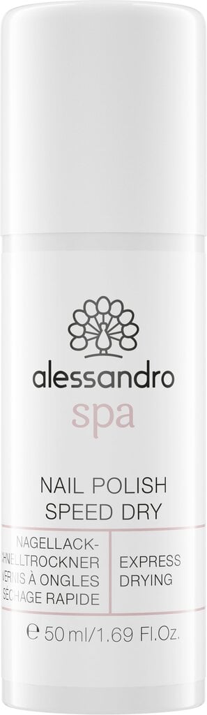 alessandro SPA Polish Speed dry - küünelaki kiirkuivataja, 50ml hind ja info | Küünelakid, küünetugevdajad | kaup24.ee