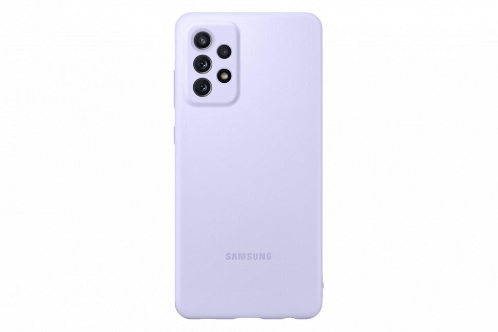 Samsung Silicone ümbris telefonile Samsung Galaxy A72, Violetne цена и информация | Telefoni kaaned, ümbrised | kaup24.ee