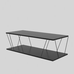 Кофейный столик Kalune Design 854, черный/темно-серый цена и информация | Журнальные столики | kaup24.ee