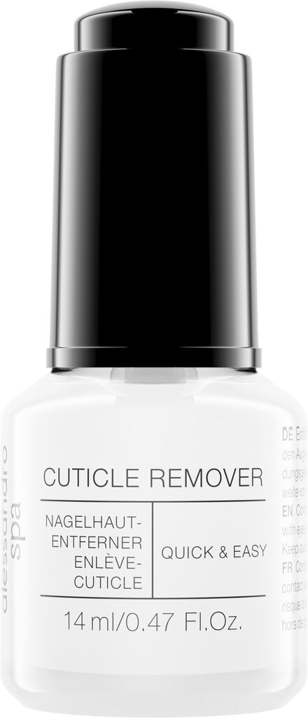 alessandro SPA NAIL Cuticle Remover - kiiretoimeline küünenahaeemaldaja, 14ml цена и информация | Küünelakid, küünetugevdajad | kaup24.ee