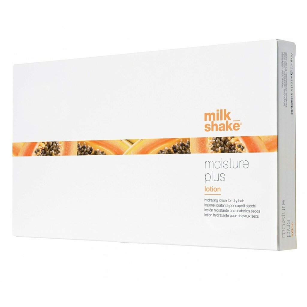 Niisutavad ampullid kuivadele juustele Milk Shake Moisture Plus, 6 x 12 ml hind ja info | Maskid, õlid, seerumid | kaup24.ee
