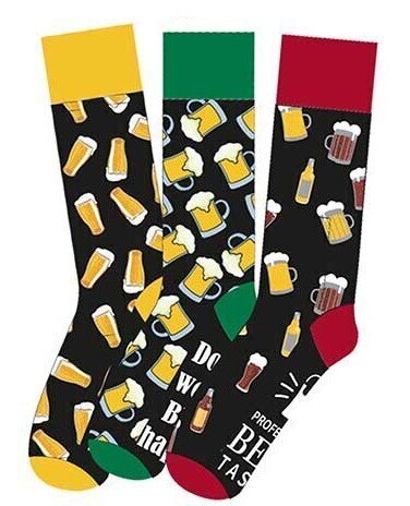 Beer socks meeste sokid purkides, 6 tk. hind ja info | Meeste sokid | kaup24.ee