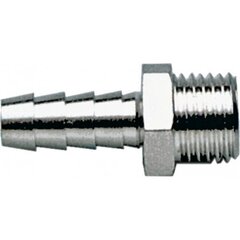 Suruõhuvooliku ühendus 8mm voolikule, 1/4" väliskeere цена и информация | Пистолеты-краскораспылители | kaup24.ee