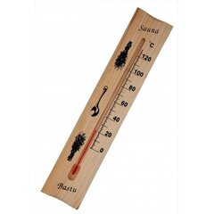 Saunatermomeeter puit suur цена и информация | Измерители (температура, влажность, pH) | kaup24.ee