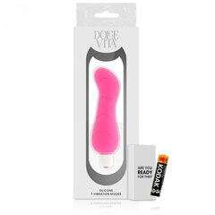 ﻿﻿﻿﻿﻿Klassikaline G-punkti vibraator Dolce Vita, roosa hind ja info | Vibraatorid | kaup24.ee