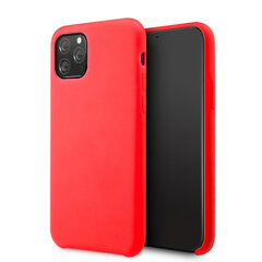 Vennus telefoniümbris sobib Xiaomi Redmi Note 9T silikoon, punane цена и информация | Чехлы для телефонов | kaup24.ee