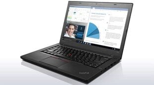 LENOVO ThinkPad T460 i5-6300U 14.0 HD 8GB 256GB Win10 PRO цена и информация | Ноутбуки | kaup24.ee