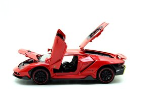 Sportauto mudel Lamborghini CZ30A, punane hind ja info | Poiste mänguasjad | kaup24.ee