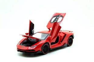 Sportauto mudel Lamborghini CZ30A, punane hind ja info | Poiste mänguasjad | kaup24.ee