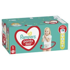 Püksmähkmed Pampers Pants, suurus 5, 96 tk, 12kg-17kg hind ja info | Pampers Lapsed ja imikud | kaup24.ee