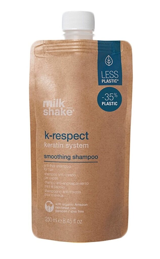 Šampoon lokkis juustele Milk Shake K-Respect Smoothing anti-frizz, 250 ml цена и информация | Šampoonid | kaup24.ee