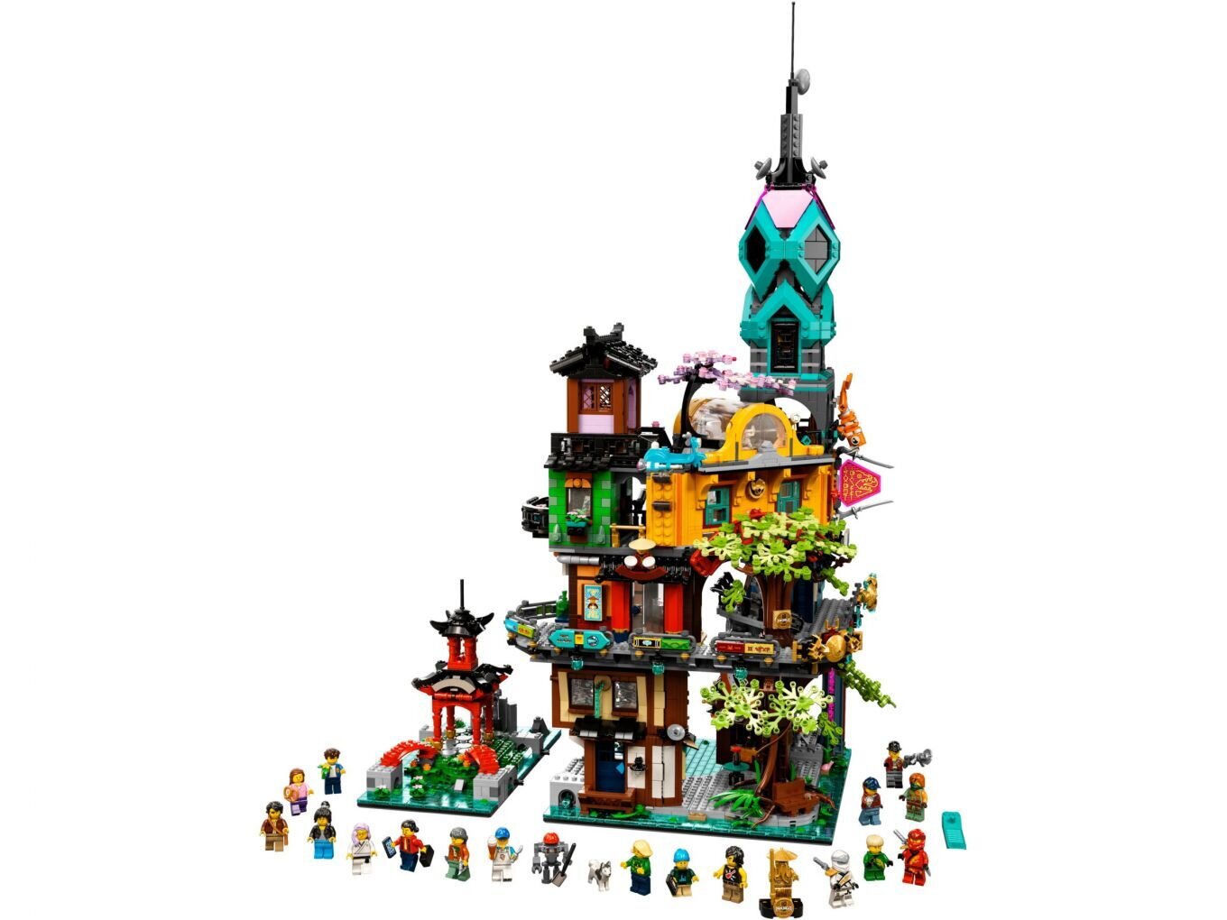 71741 LEGO® NINJAGO Linnaaed hind ja info | Klotsid ja konstruktorid | kaup24.ee