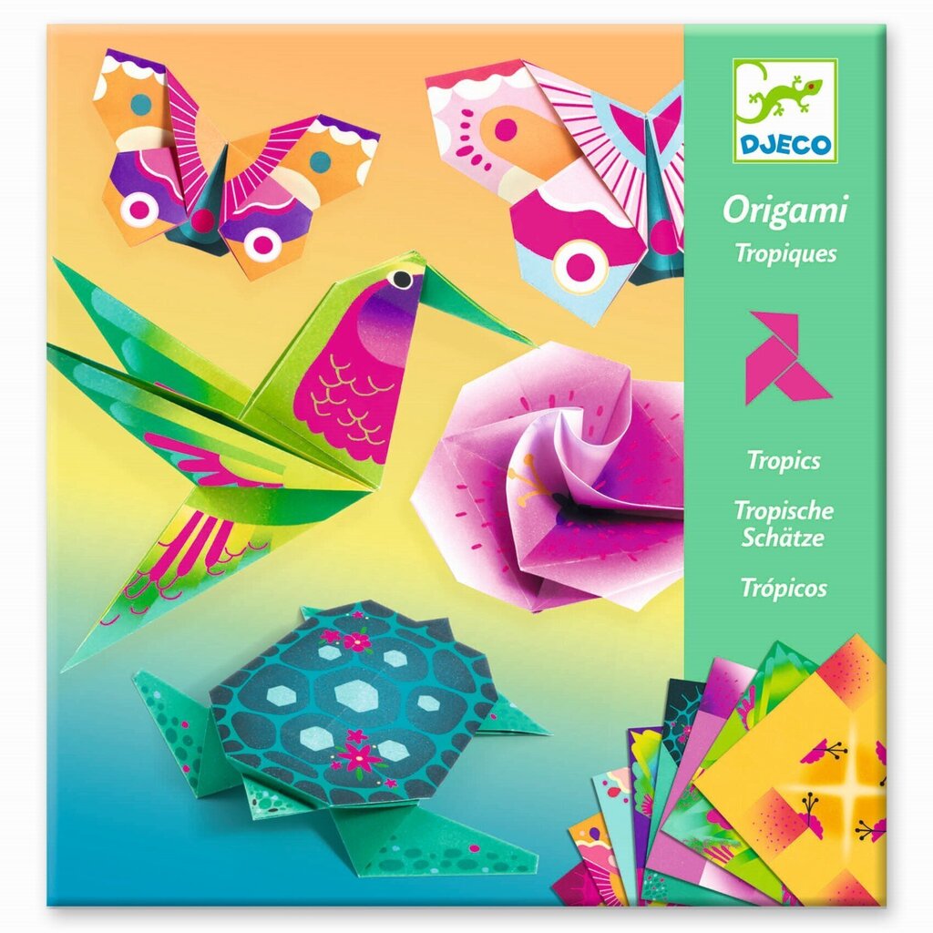 Origami - Troopika, Djeco DJ08754 цена и информация | Arendavad mänguasjad | kaup24.ee