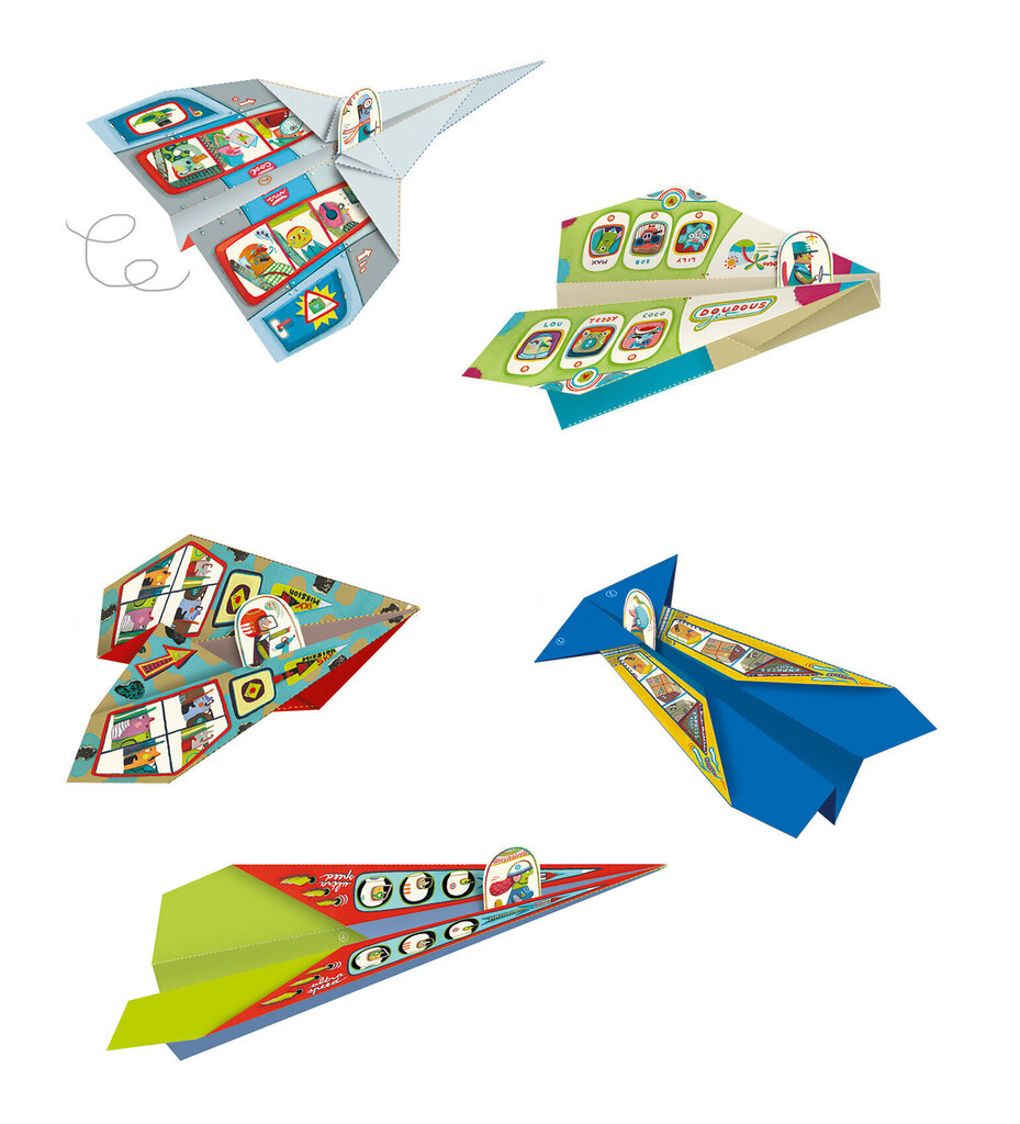 Origamilennukid, Djeco DJ08760 hind ja info | Arendavad mänguasjad | kaup24.ee