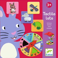 Mäng - Tactilo loto - Loomad, Djeco DJ08129 цена и информация | Настольные игры, головоломки | kaup24.ee