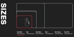 SteelSeries QcK S, черный цена и информация | Мыши | kaup24.ee