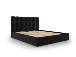 Voodi Mazzini Beds Nerin 180x200cm, must hind ja info | Voodid | kaup24.ee