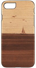 Man&Wood для iPhone 7/8, коричневый цена и информация | Чехлы для телефонов | kaup24.ee