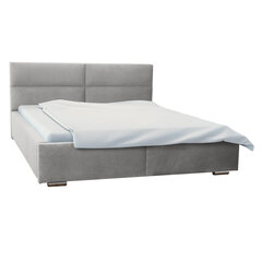 Кровать Fresco 160х200 см, светло-серая цена и информация | Кровати | kaup24.ee