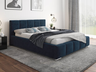 Кровать Bardo 160х200 см, синяя цена и информация | Кровати | kaup24.ee