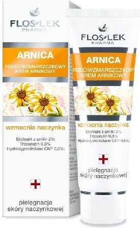 Kortsudevastane näokreem kuperoossele nahale Floslek Pharma Arnica, 50 ml hind ja info | Näokreemid | kaup24.ee