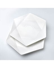 Taldrikute komplekt Ralph white, 32,5 x 28,5 cm, 2 tk цена и информация | Посуда, тарелки, обеденные сервизы | kaup24.ee